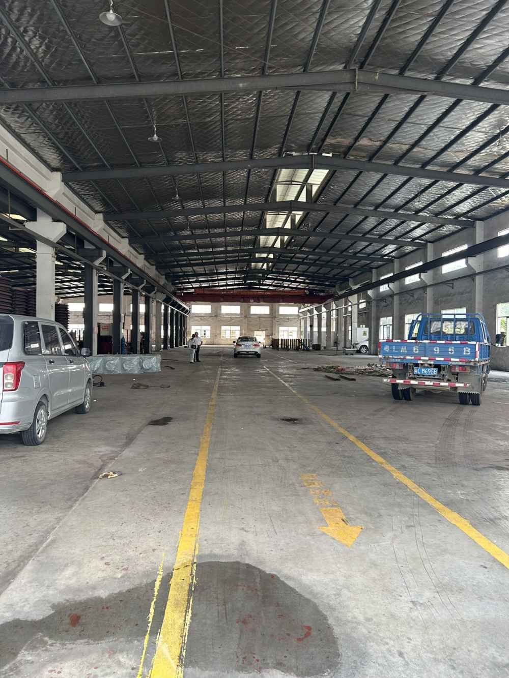 长龙剩余钢构390㎡,成熟工业园