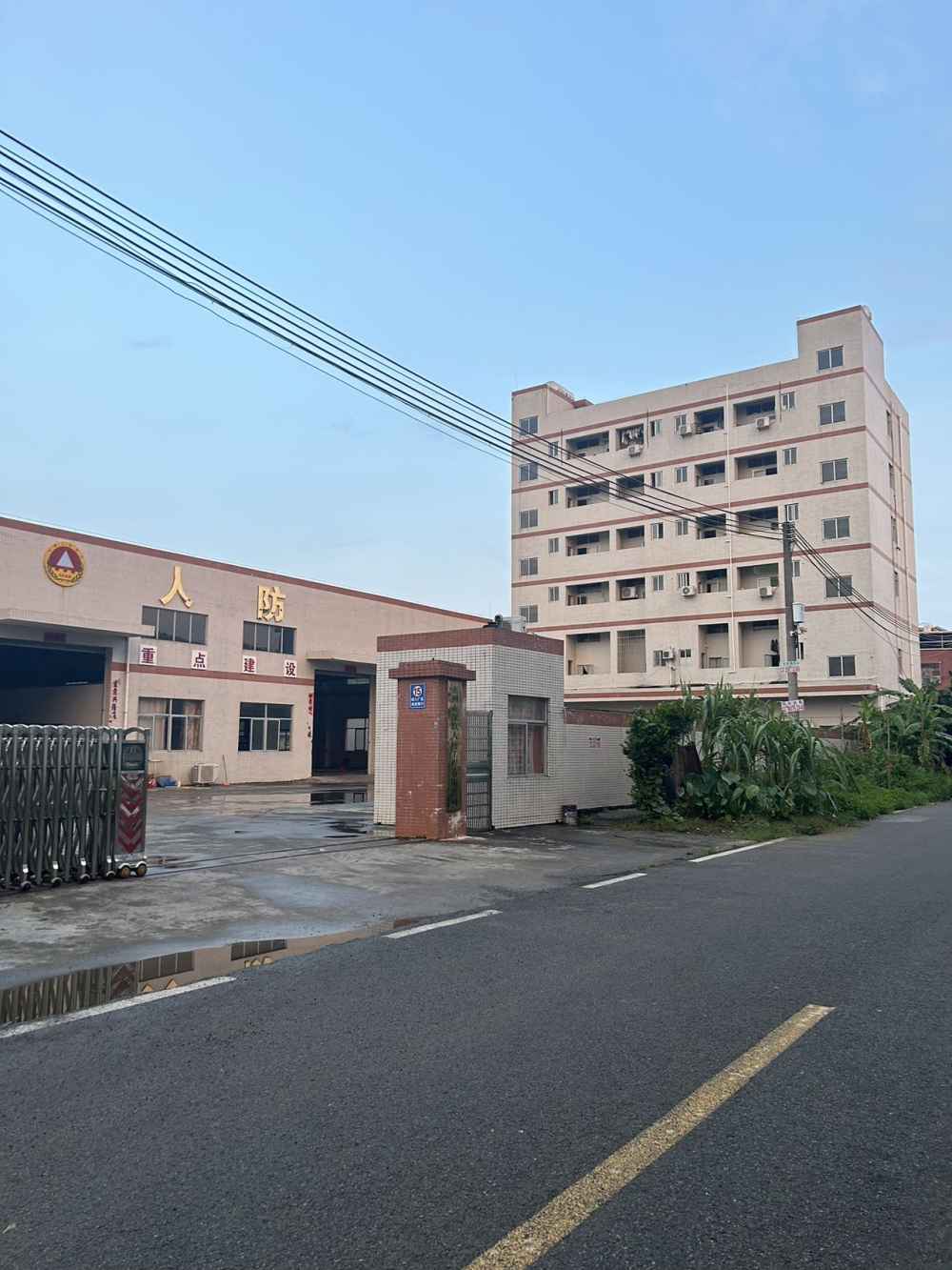 长龙剩余钢构390㎡,成熟工业园